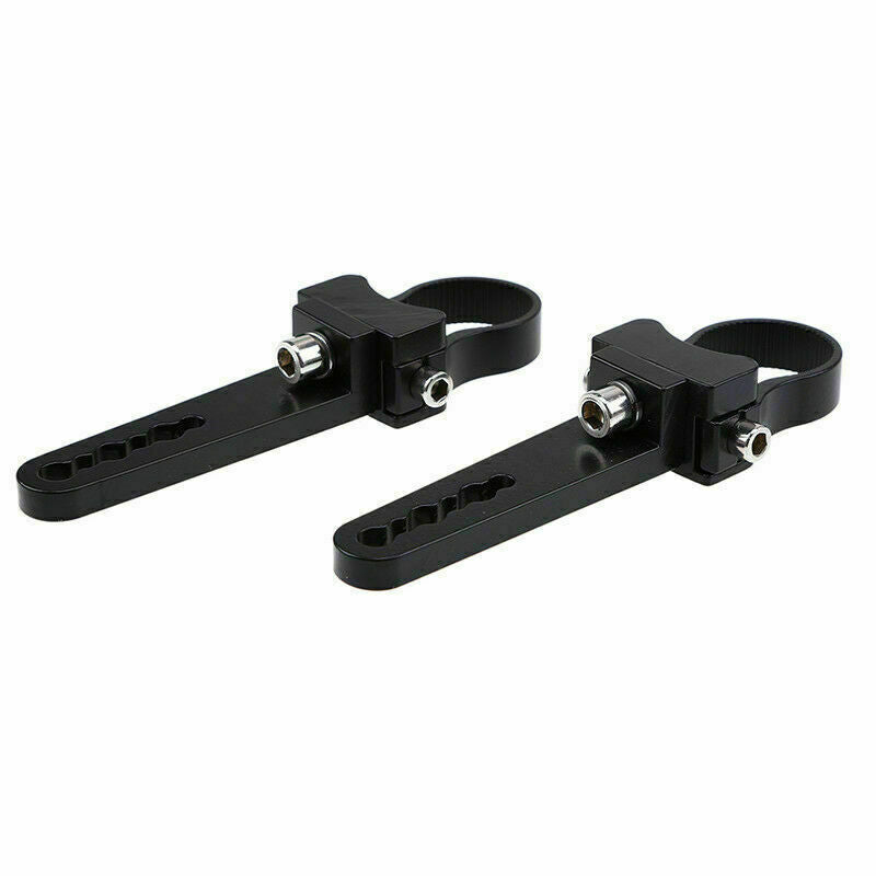 2PC 1.25" O Type Tube Bullbar Mounting Bracket Clamps Fog Off Road LED Light Bar