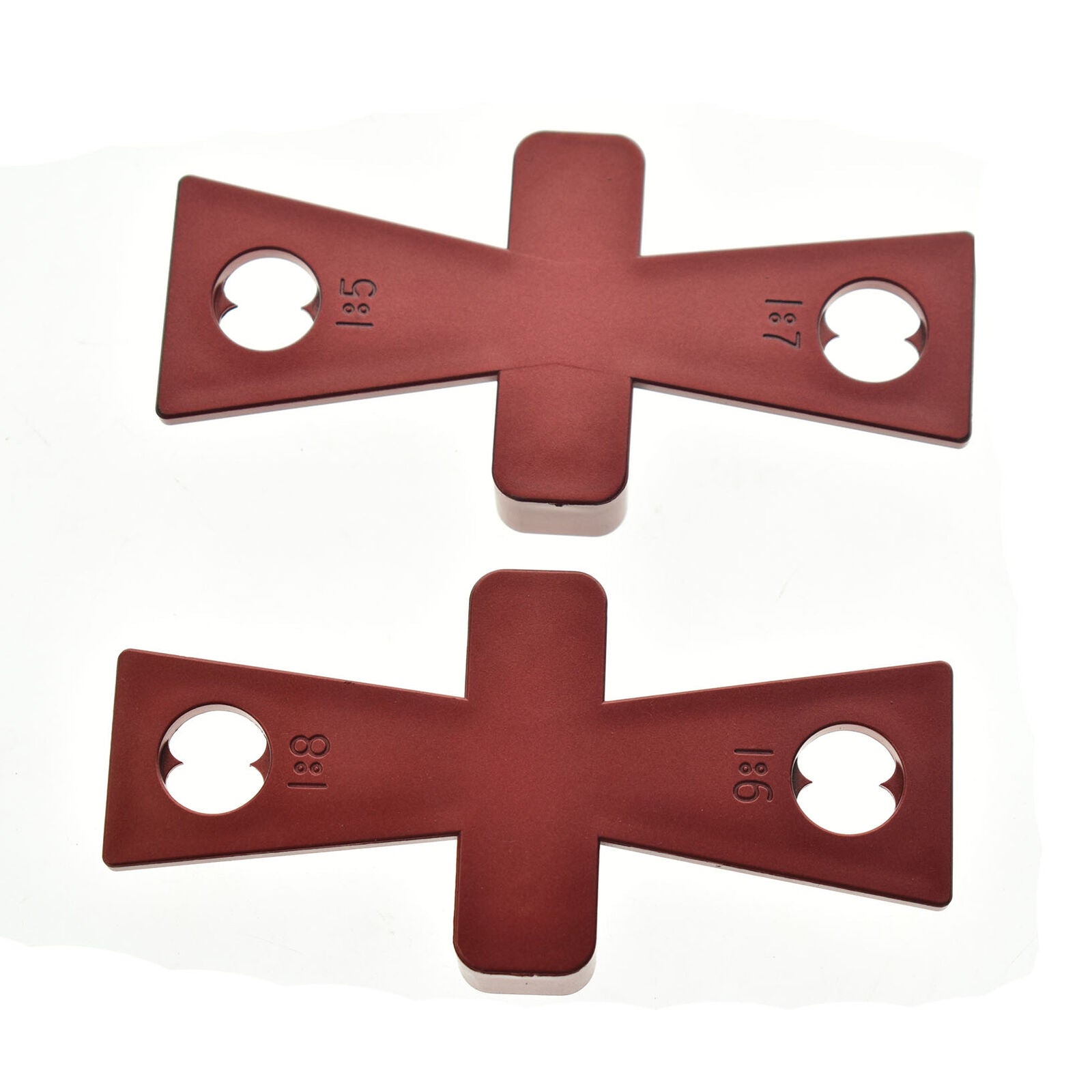 2pcs DIY Ruler Woodworking Dovetail Marker Hand Cut Wood Joints Gauge Guide Tool