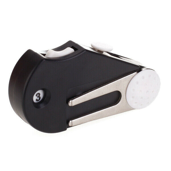 5-in-1  Golf Multi-functional Tool Kit Divot Tool / Groove Cleaner / Brush /