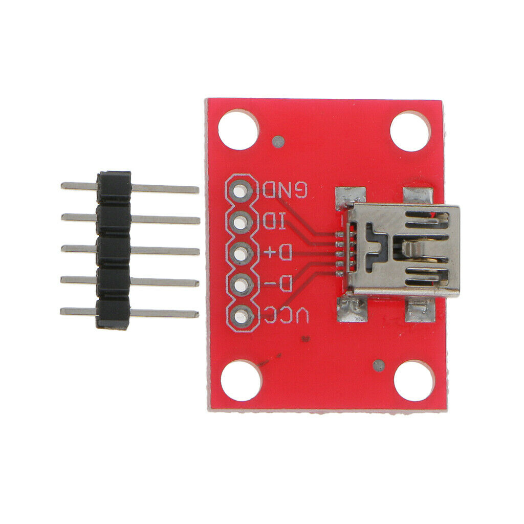 Breakout Board for USB Mini-B miniUSB