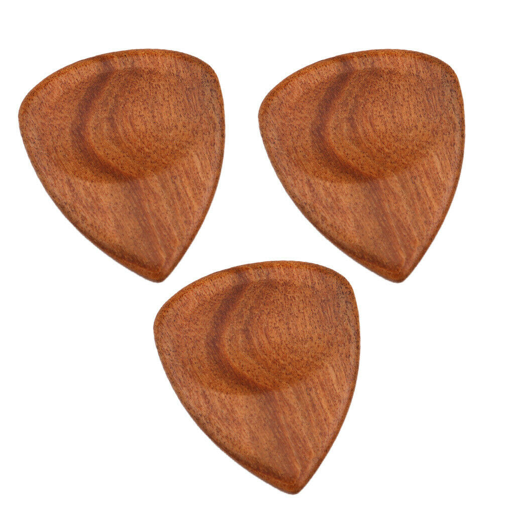3pcs Guitar Bass Plectrum Picks for Musical Instrument Accs CHACATE PRETO