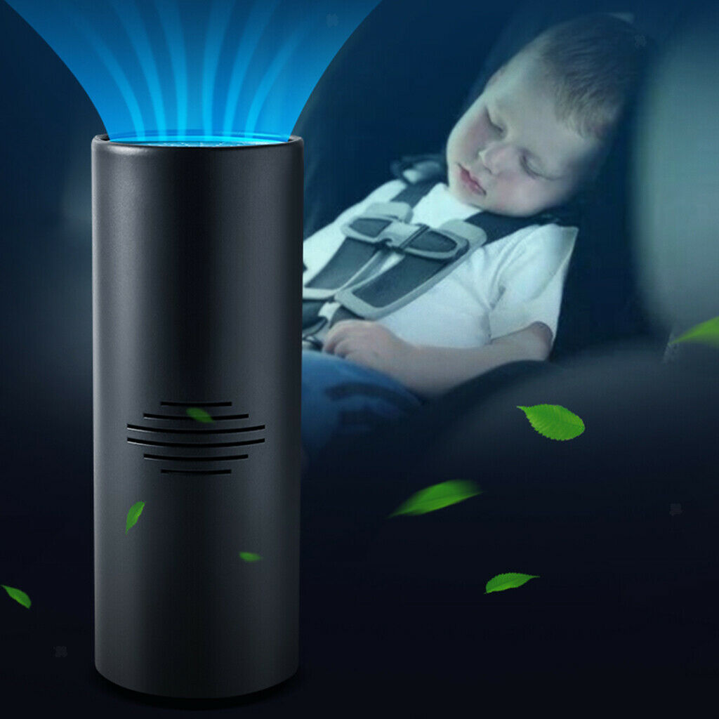 Portable Car Diffuser Air Purifier Air Ionizer Purify Air Home Bedroom