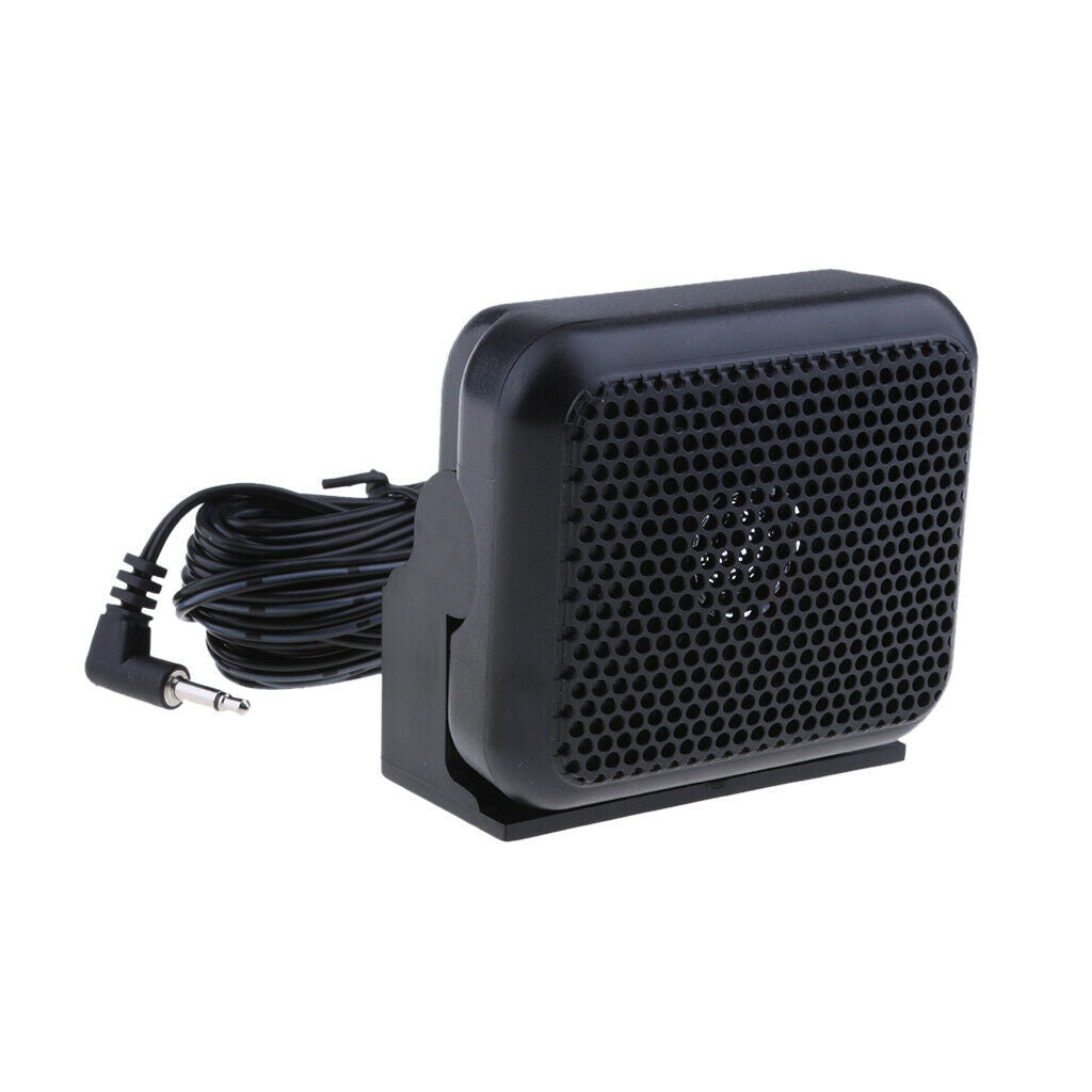 3.5mm Car Radio External Speaker for Yaesu  Kenwood Radios