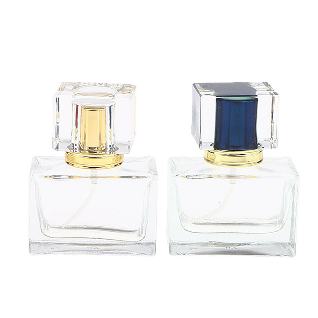 2 lot Mini Perfume Spray Bottles Holder Spray for Home Travel Girl's Ladies