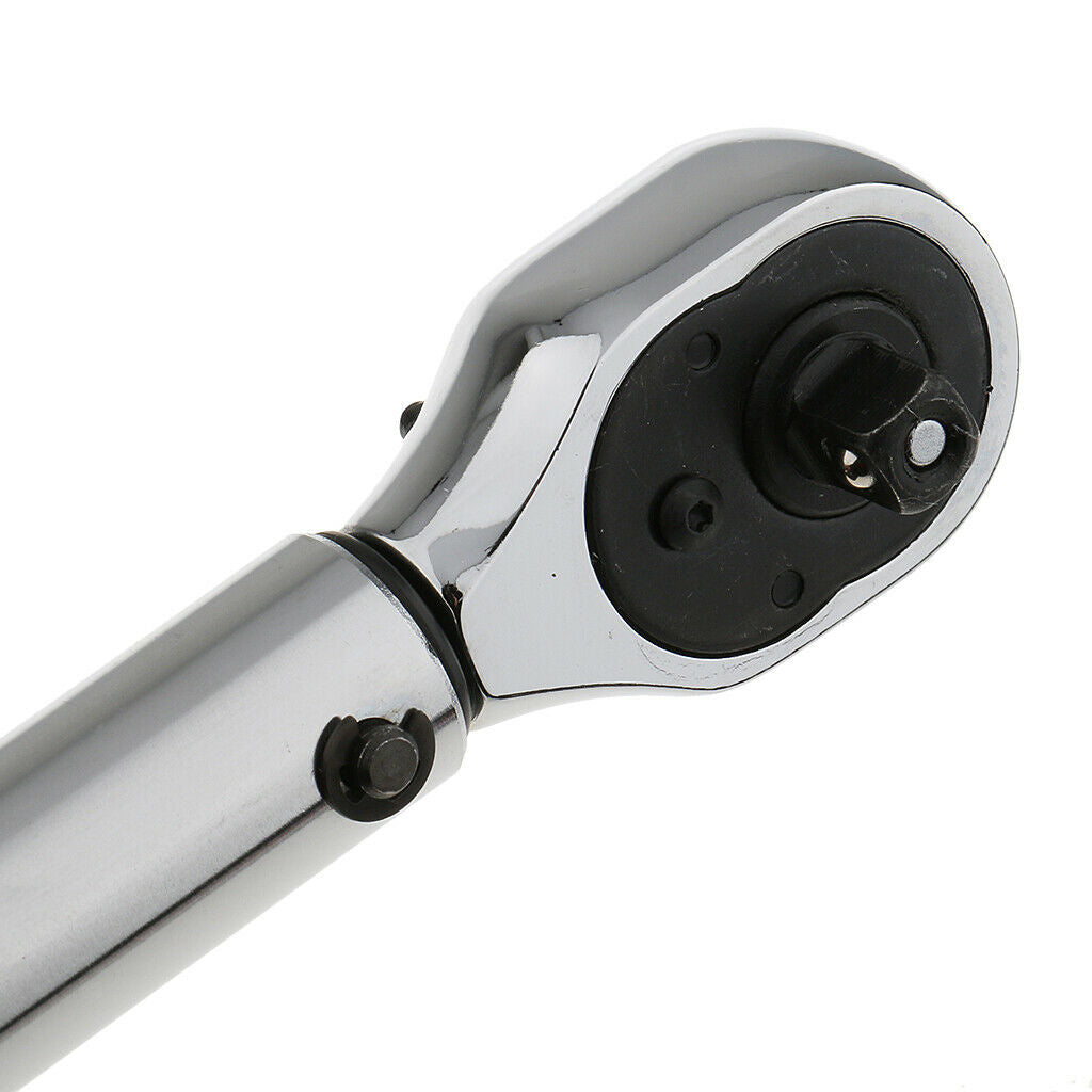 Set of 1 1/4'' Drive Torque Wrench 2-14Nm with 9pcs Bits for Bike Repair