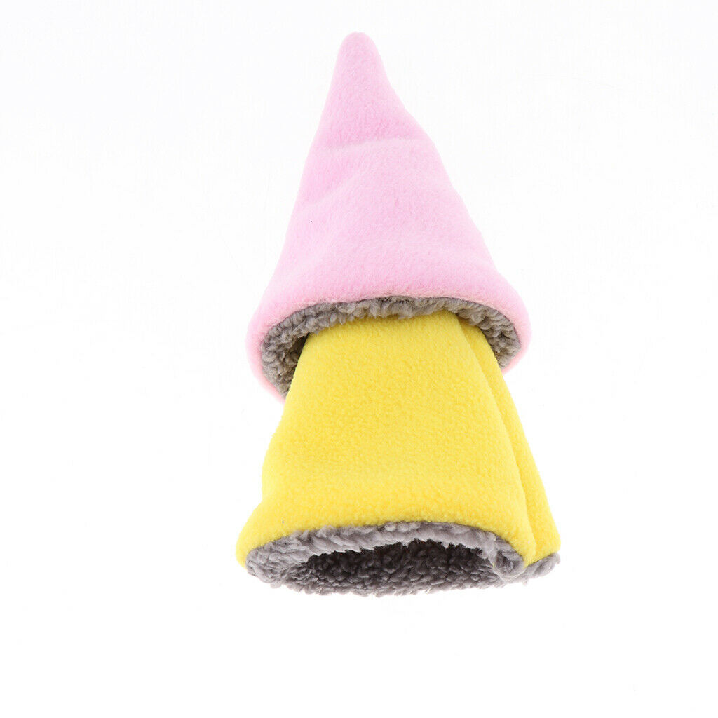 2 Pcs Hamster Squirrel Guinea Pig Winter Warm Cotton Sleeping Nest Small
