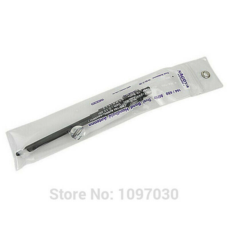 2pcs Nagoya NA-767 BNC 144/430Mhz 2.15/3.0dB 10W Telescopic Antenna HT/Scanner