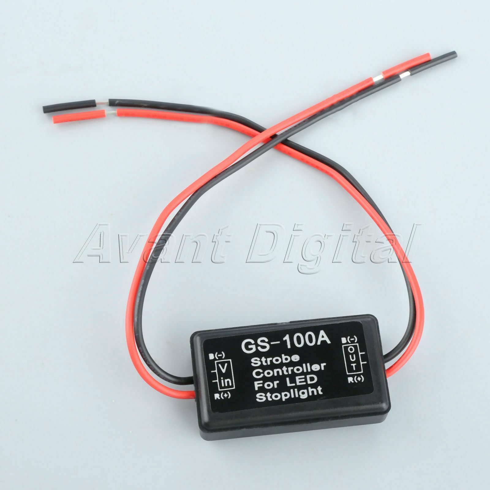 12V LED Brake Tail Light Flash Control Pressure Sensitive for Suzuki SV650A 2007