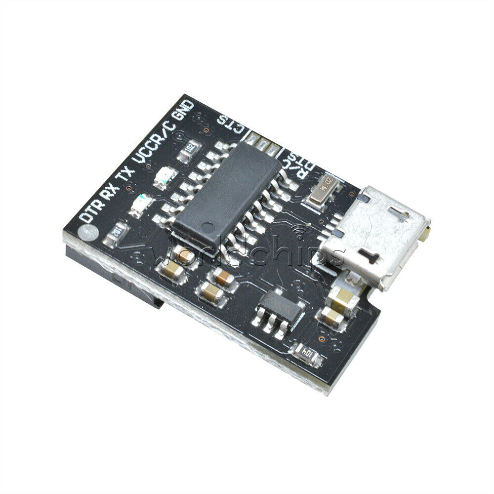 CH340G Breakout 5V 3.3V USB to WEMOS Pro Mini Serial Module Developent Adapter