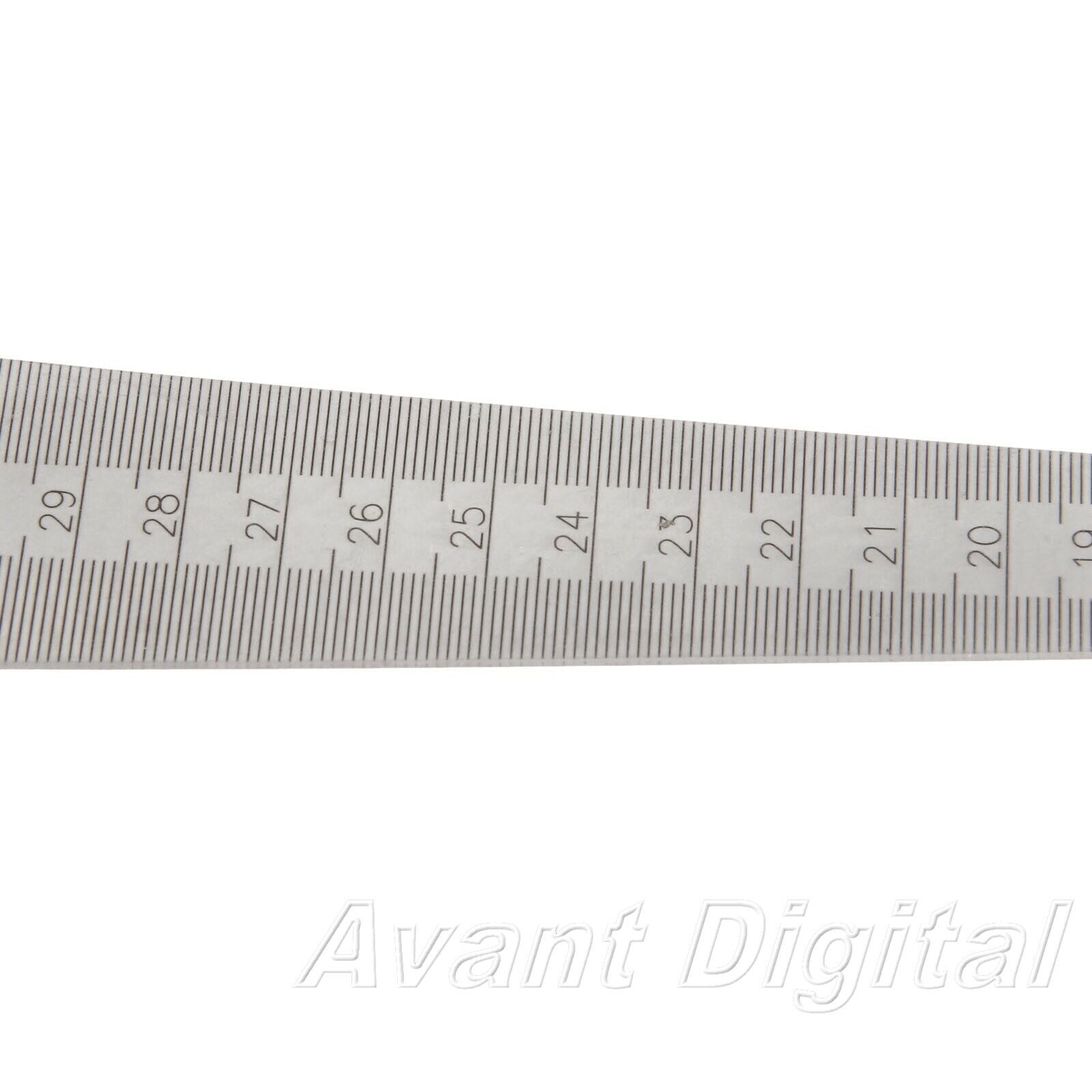 Accurate Wedge Gauge Welding Gage Quilting Ruler Inspection Tool Range 15-30mm