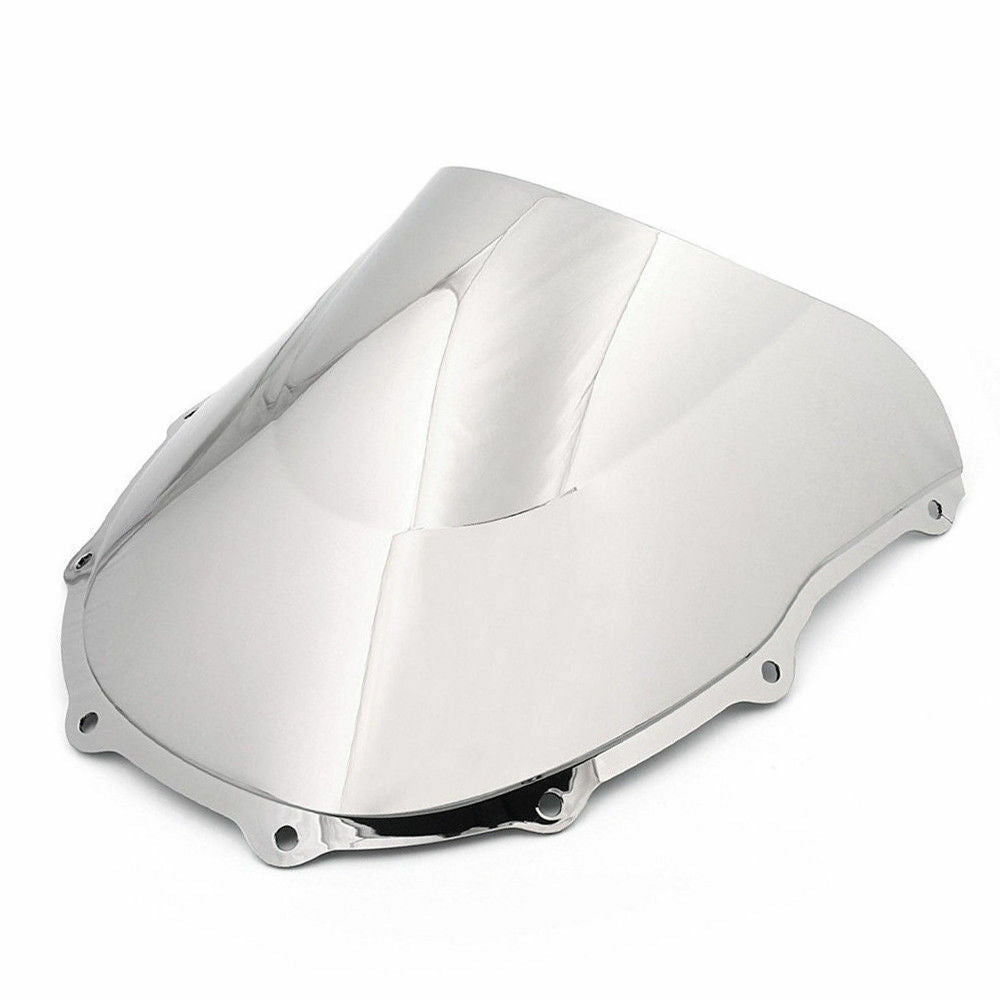 Chrome Motorcycle Windscreen for Kawasaki Ninja ZX7R ZX 7R 750P 1996-03