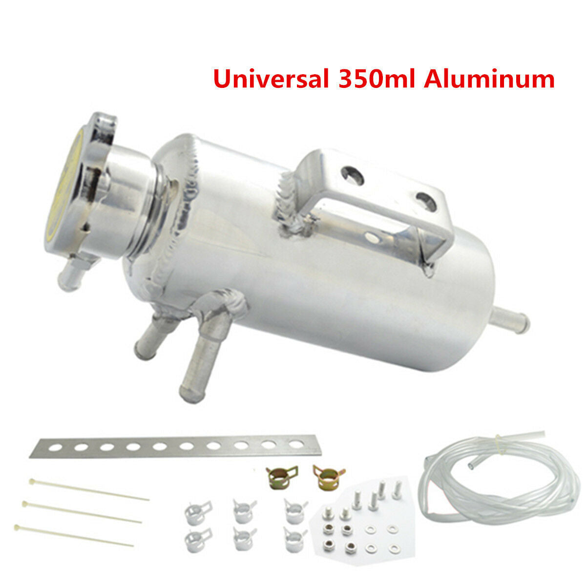 350ml Overflow Catch Tank Radiator Coolant Expansion Tank Bottle Header Aluminum