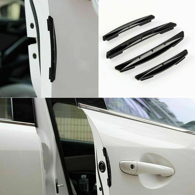 4x Car Door Edge Guard Bumper Anti-Scratch Protector Moulding Strip Accessoriess