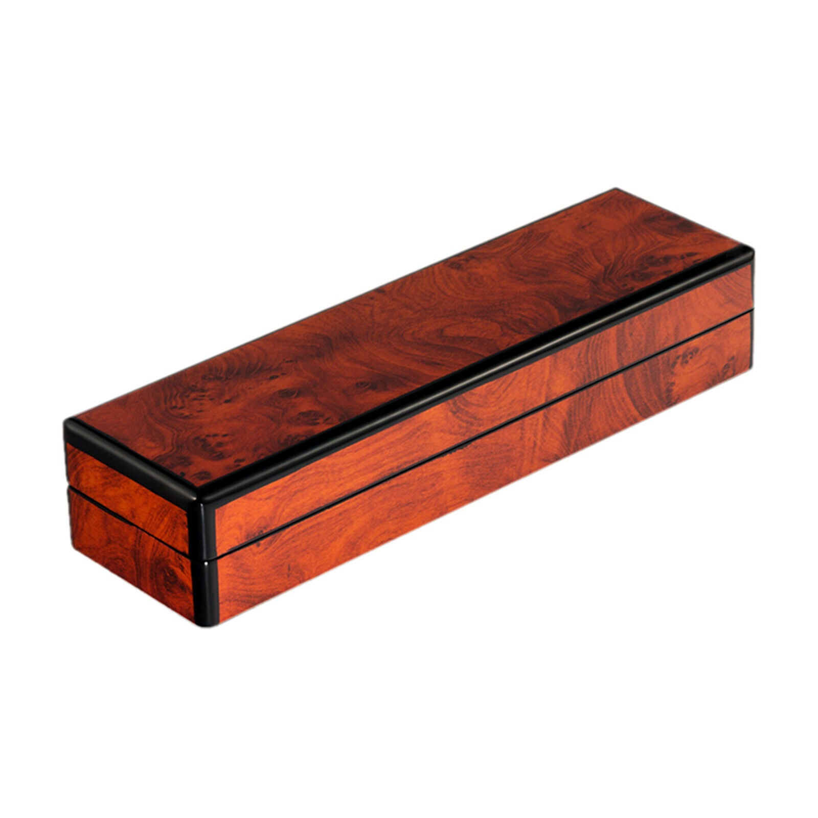 Luxury Wood Pen Pencil Case Holder Stationery StorageBox Organizer Container