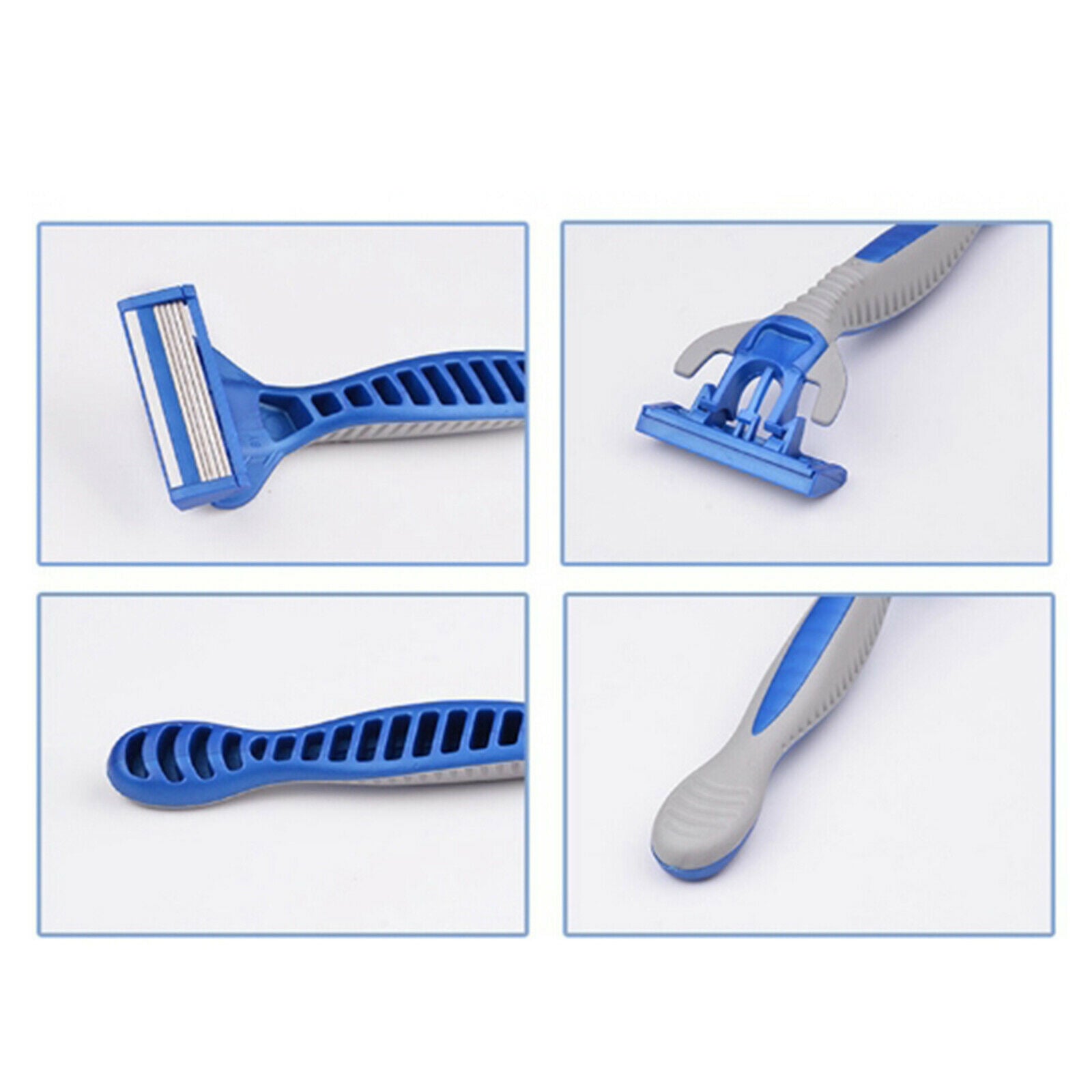 Portable 5 in 1 Beard Shaper Transparent Template Comb Guide Kit EASY TO USE