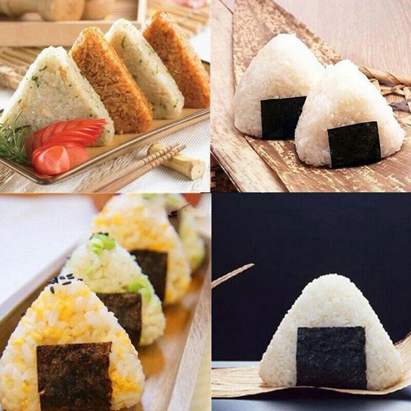 1Set Sushi Nori Rice Mold Bento Sandwich DIY Tool Kitchen Baking Nori Sus.l8