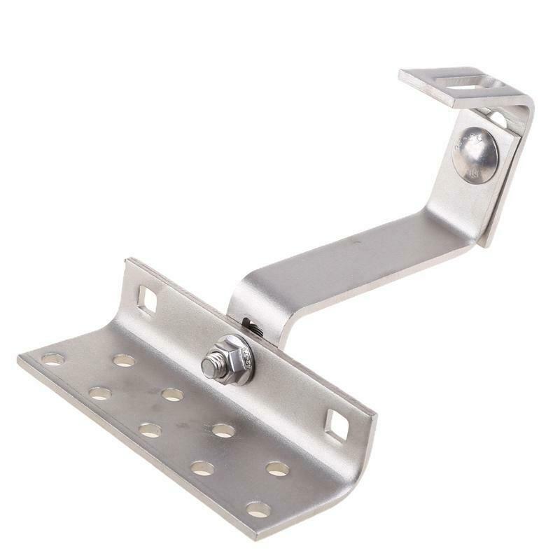 Stainless Steel Solar PV Photovoltaic Mounting Bracket Adjustable Tile Roof Hook