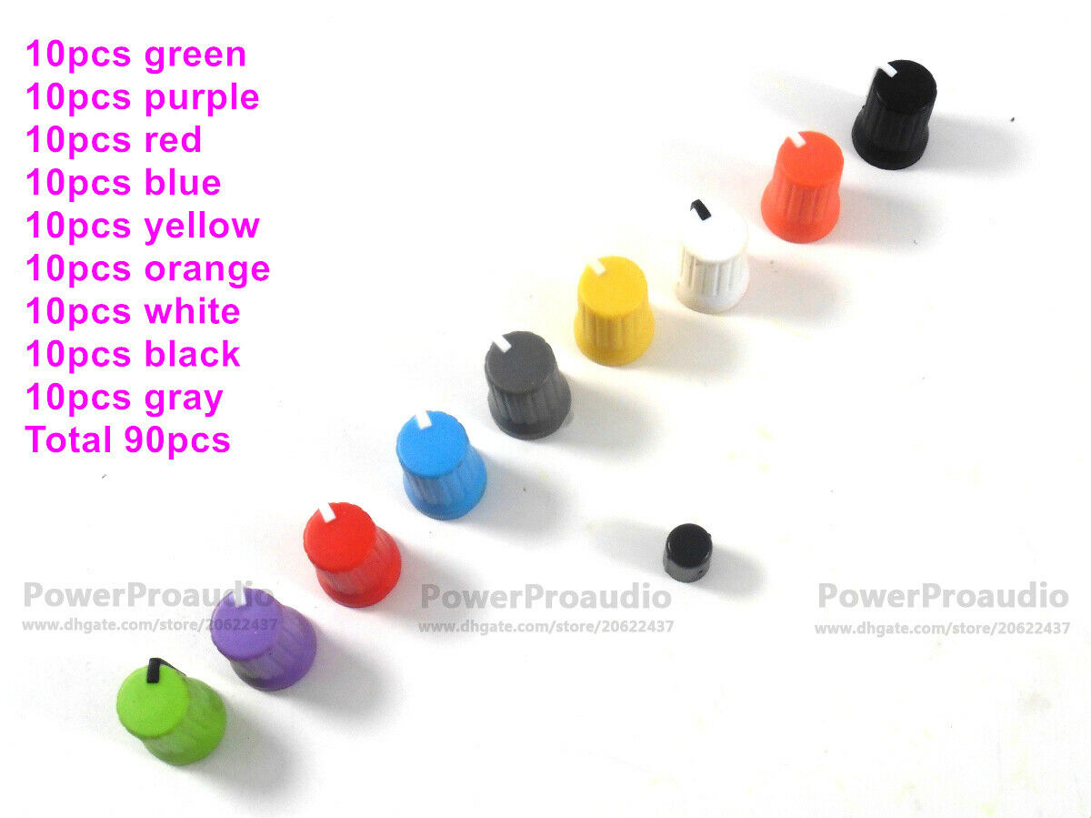 90PCS  Color Rotary Control Knob For Pioneer XDJ-RX R1 RZ AERO DJM-T1 S9 DIY DJ