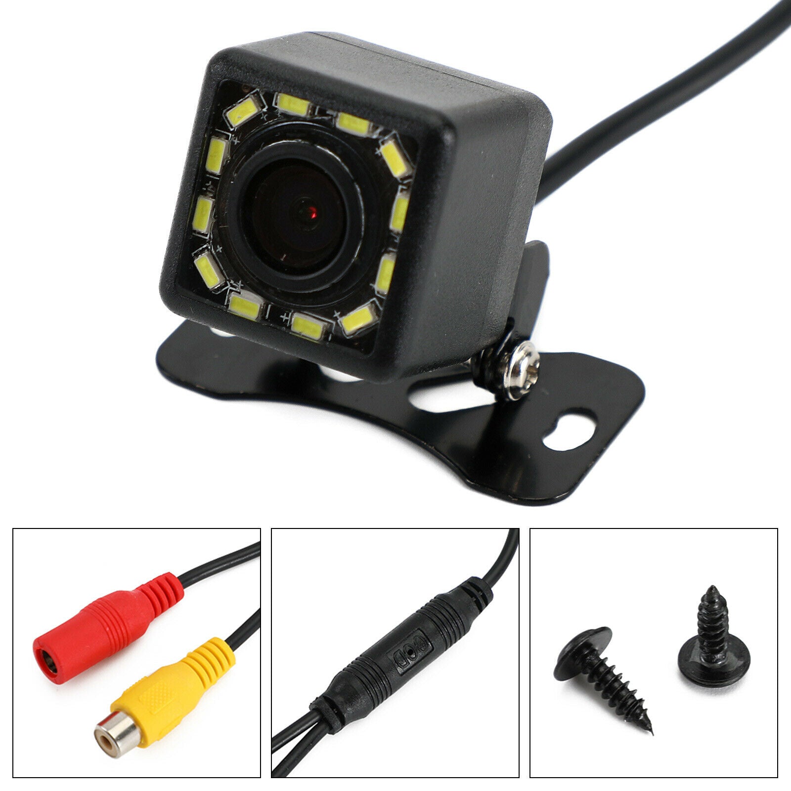 150Âº Dynamic Trajectory Car Rear View Reverse Backup Parking Camera Night View