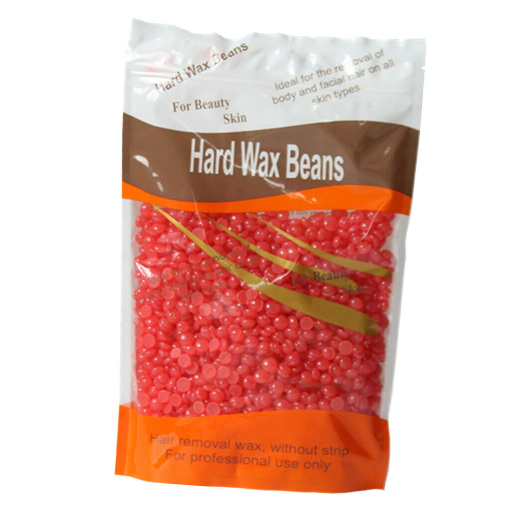 100g Hard Wax Bean Hair Removal Bikini Depilatory No Strip Pellet Strawberry