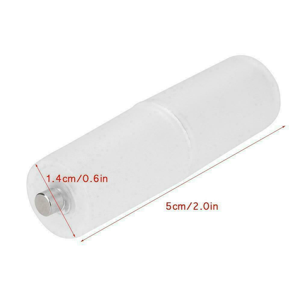 10Pcs Single Section AAA to AA Size Cell Battery Converter Adapter Please Holder