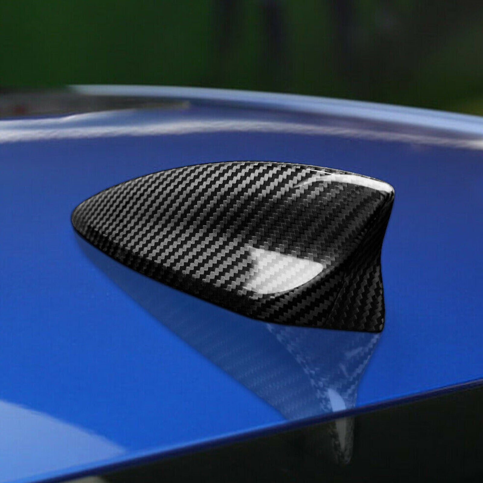 Roof Shark Fin Antenna Cover Aerial Carbon Fiber For Chevrolet Camaro 2016-2020~