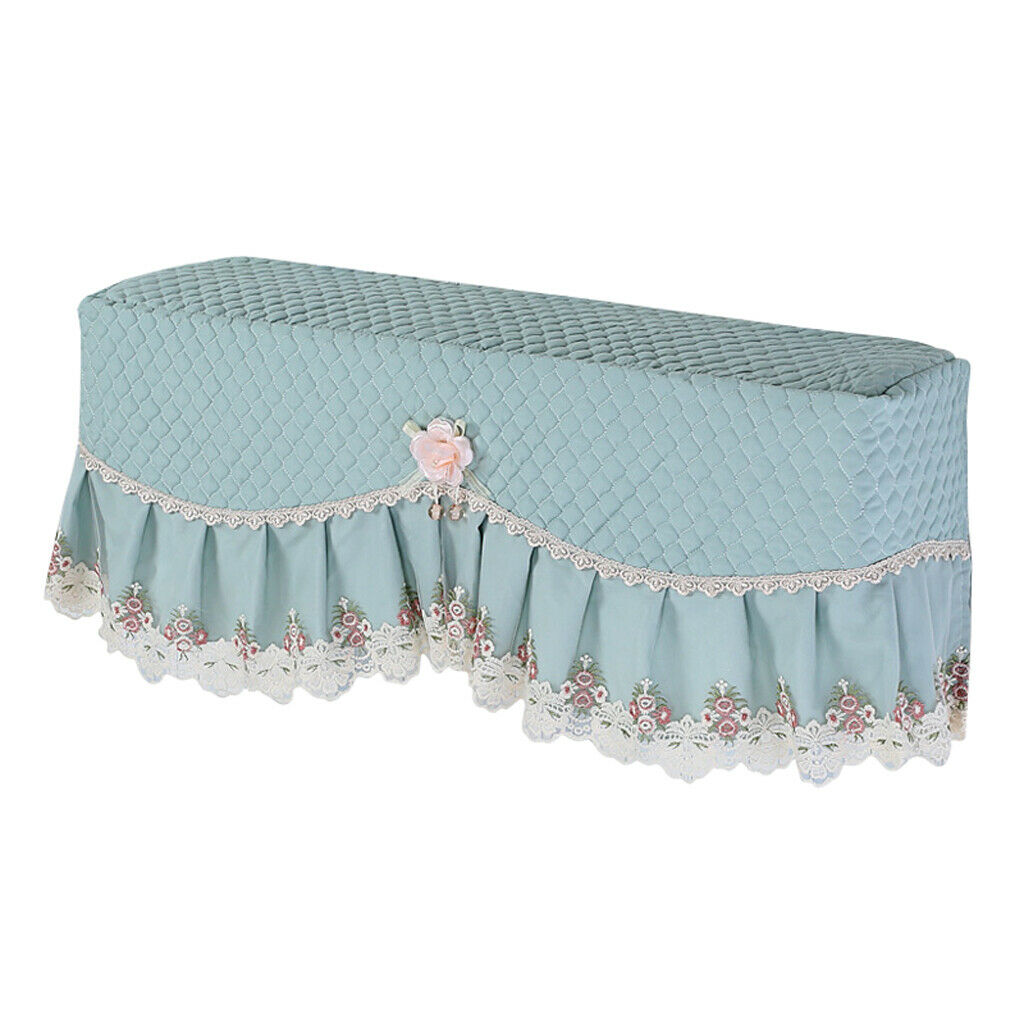 All-inclusive Hanging Air Conditioner Lace Dust Proof Cover Green 92x20CM