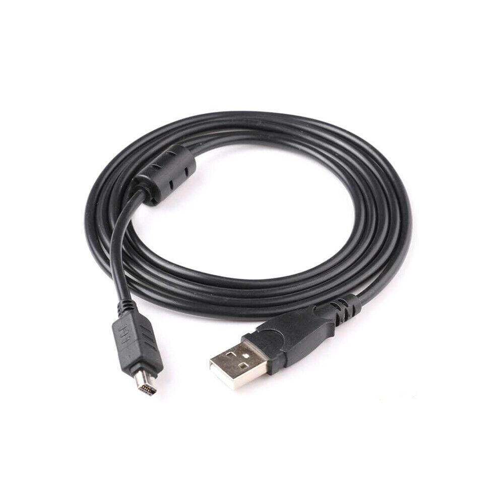 USB Sync Lead Cord Cable For CB-USB6 Olympus FE-5500 FE5500 E-P1 E-P2  /12pin