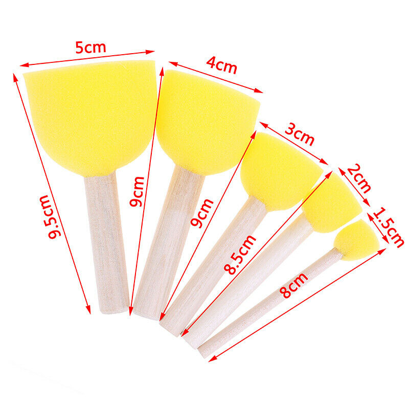 5Pcs Ceramic Sponge Rod Water Absorbing Sculpture Bloom DIY Pottery Arts .l8