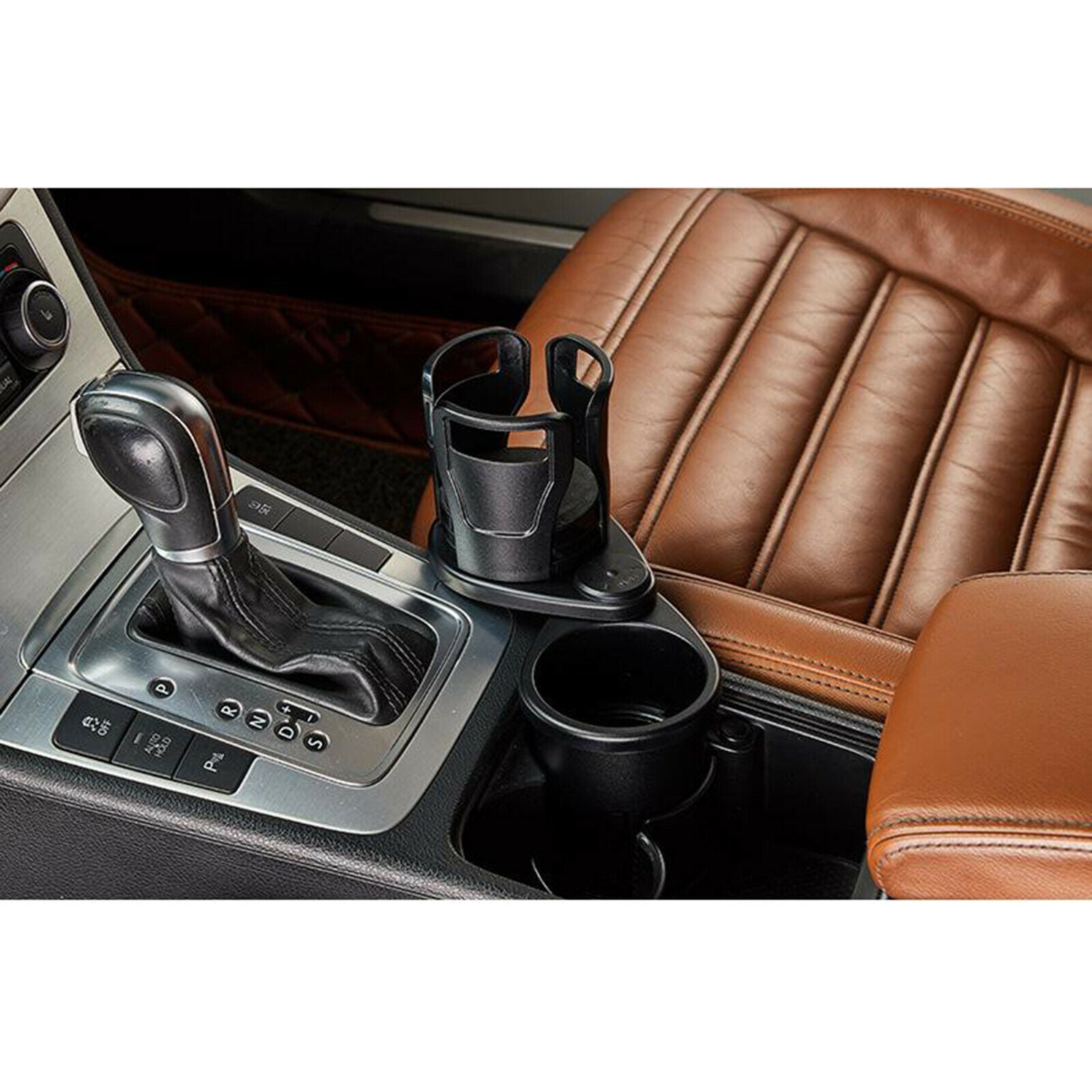 Universal Multifunction 2 in 1 Car Drinks Rack Adjustable Cup Extender