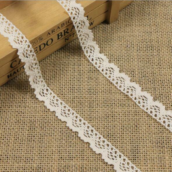 10 Yards Cotton Lace Clothing Decorative Handmade DIY Hometexile Sewing