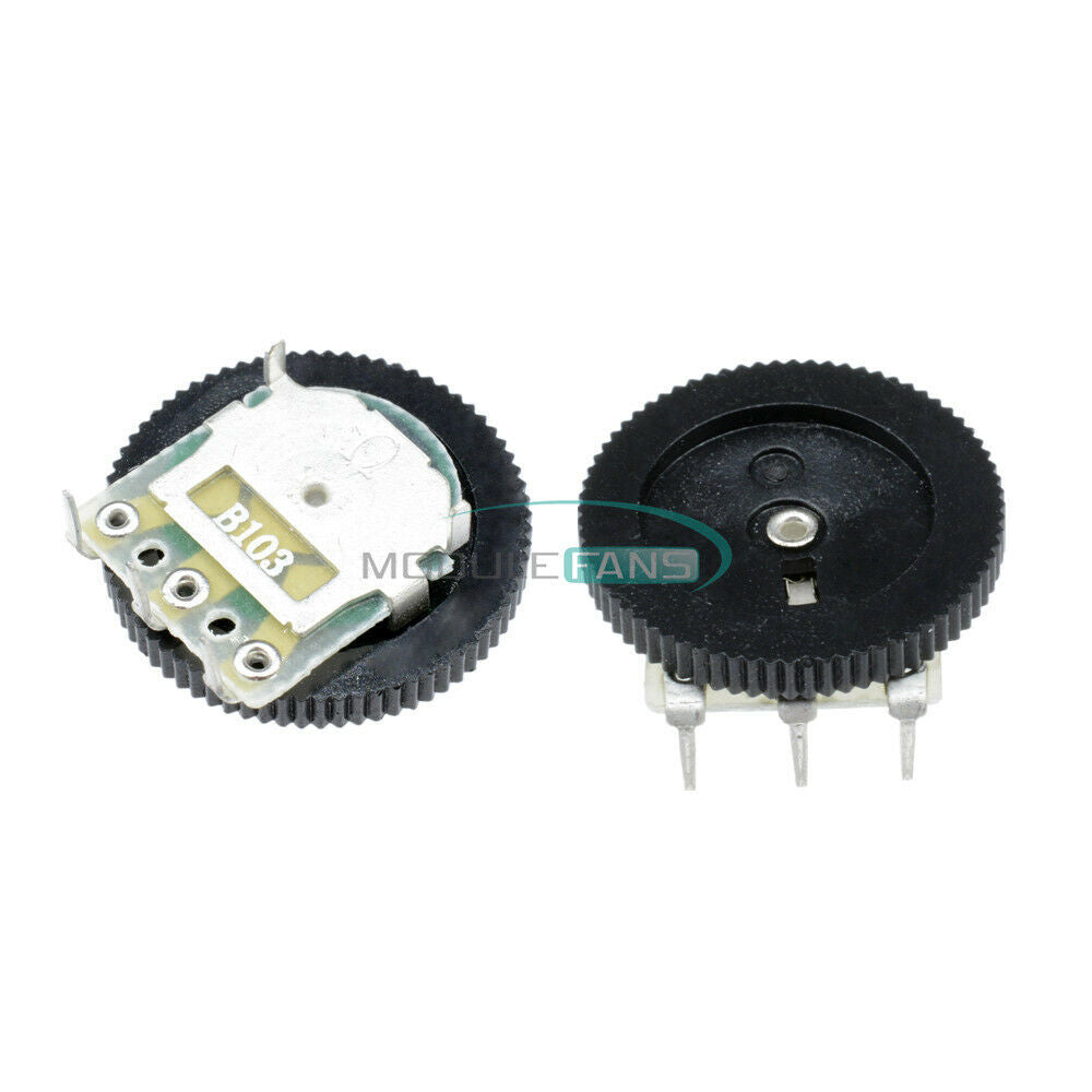 10PCS Gear Potentiometer B103 10K Single Joint Dial Potentiometer 16 X 2MM