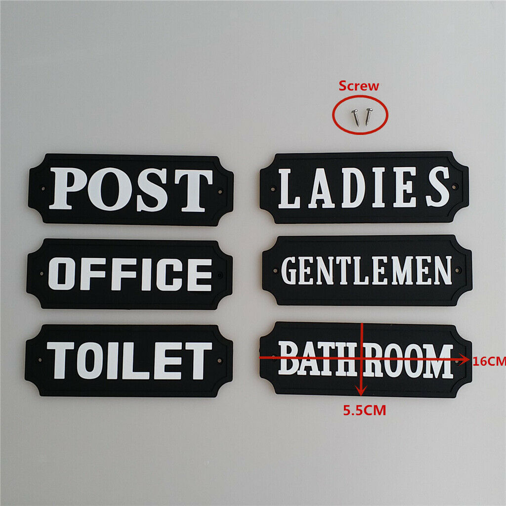 Personalized Black Background With white Font ''POST'' For Mailbox Outdoor &
