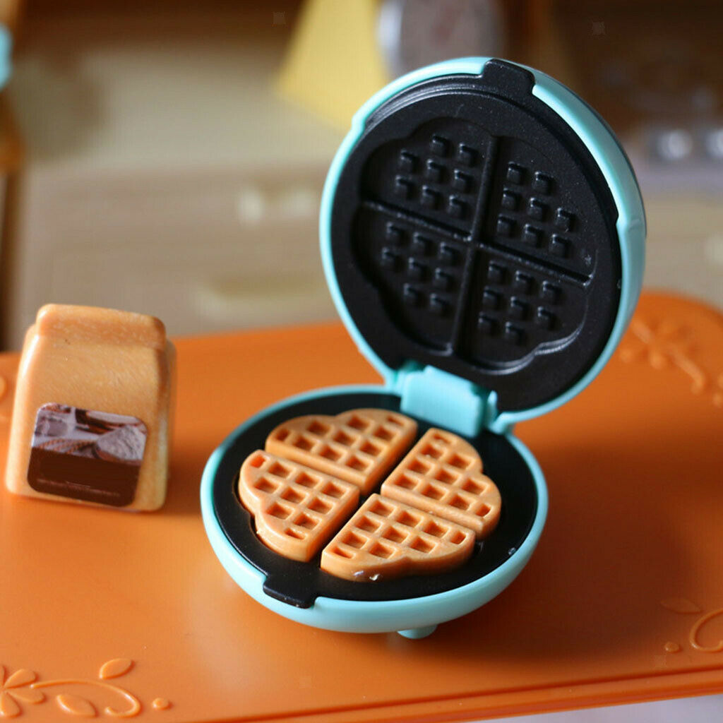Electric Baking Pan Machine for 1/6 1/12 House Decoration Pretend Role Play