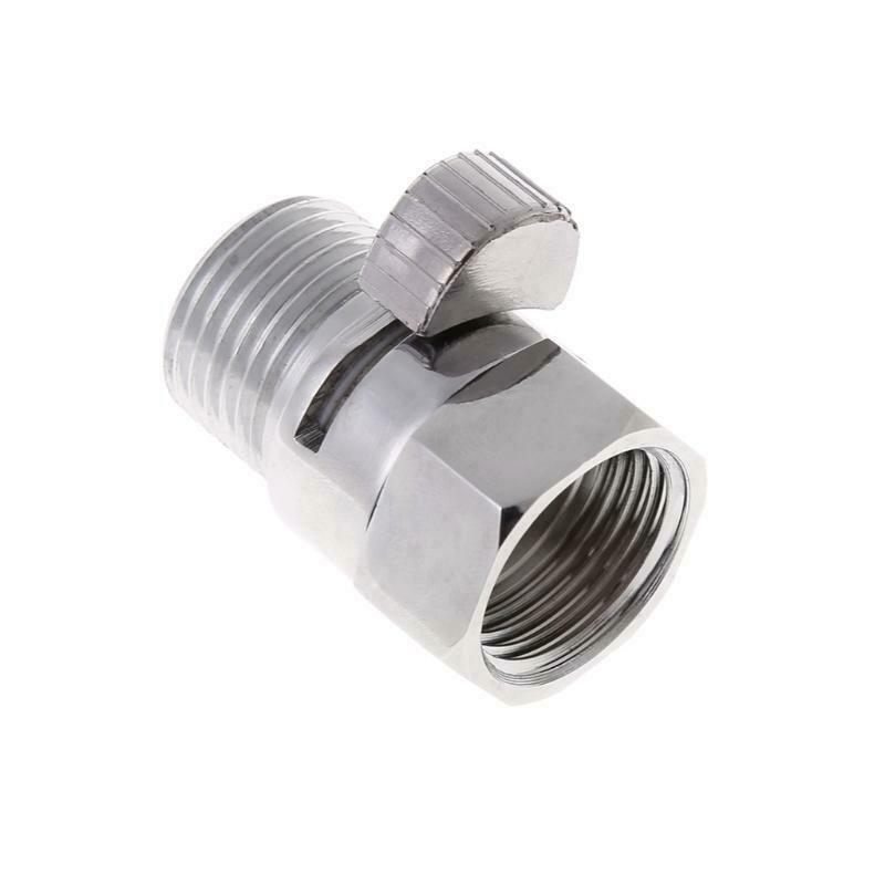 Full Brass G1/2" Flow Quick Control Shut-OFF Valve For Shower Head Hand Water