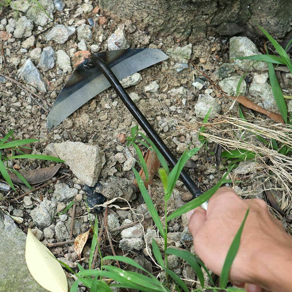 Planting Hoeing Soil Loosening Shovel Weed Puller Garden Hoe Handheld All-steel