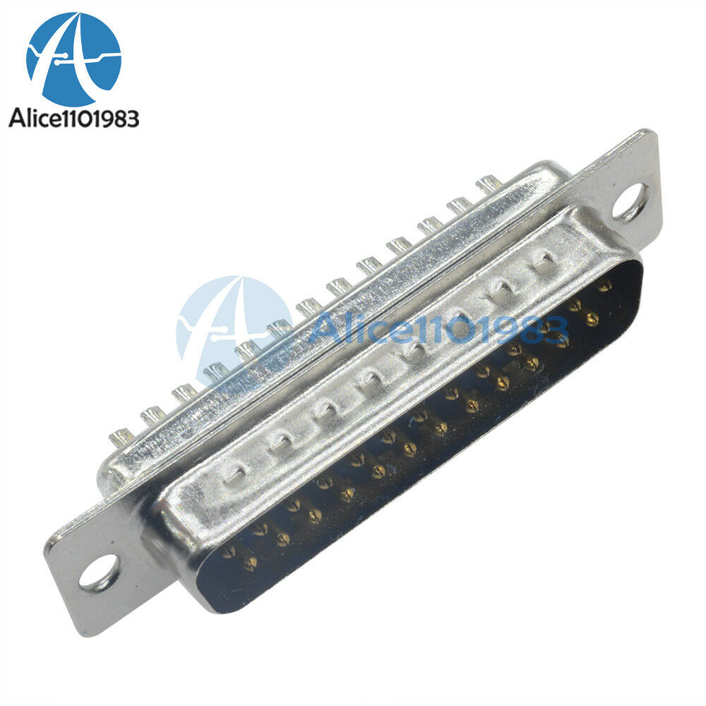 25 Pin D-SUB Male DB25 DB25M Solder Type Connector DB25