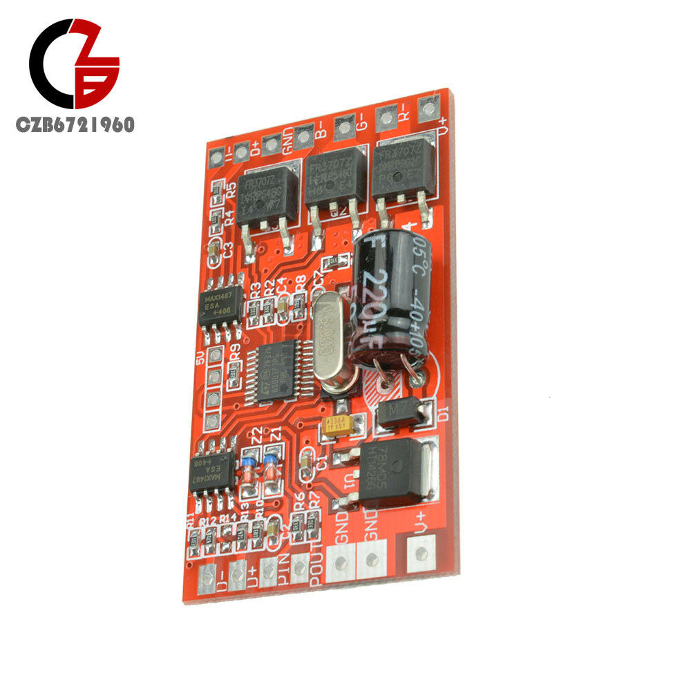 3 Channel 12A 144W DMX512 Decoder Board LED RGB Stage Lighting Driver Module