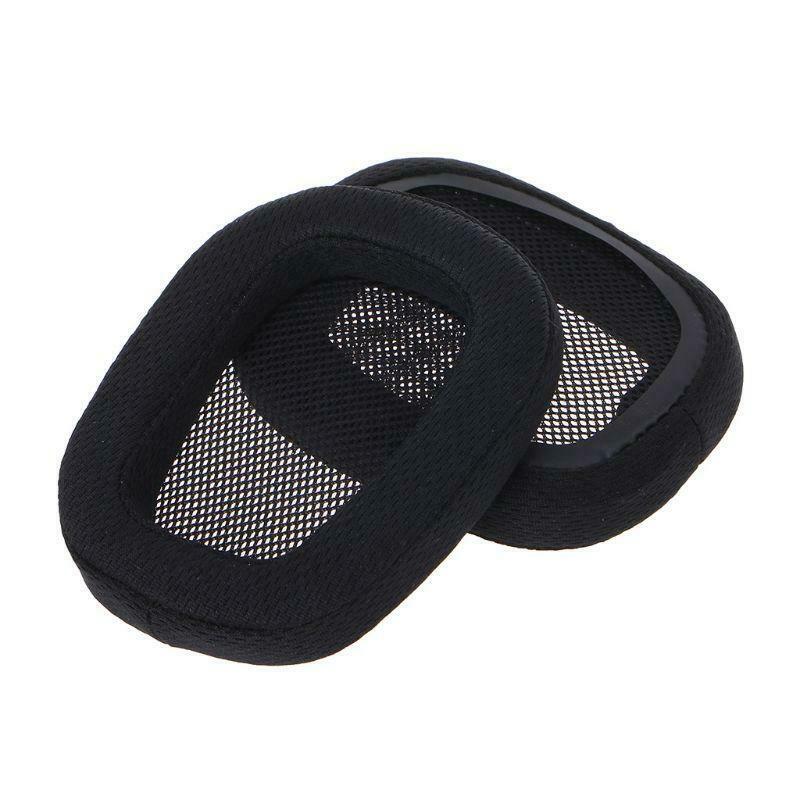 1 Pair  Ear Pads Earpads Sponge Soft Foam Cushion for Logitech G533 Headphone