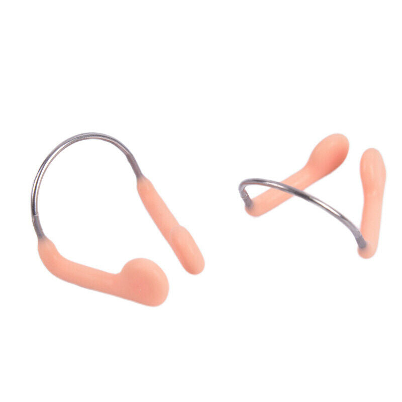 1PC New Soft Silicone Steel Wire Nose Clips For Summer Swimming Diving EquiS Tt