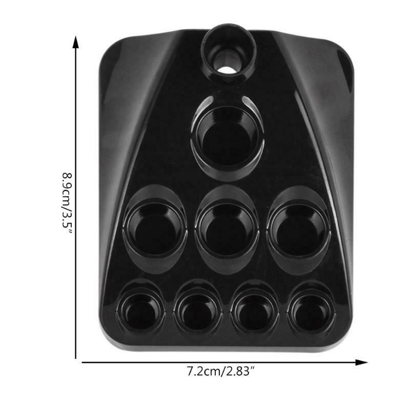 9 Holes 2 in 1 Plastic Pen Holder Stand for Microblading Pigment Ink Cup