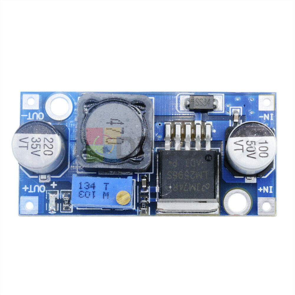 10PCS LM2596 DC Adjustable Buck Converter step-down Power Module Output 1.23-30V