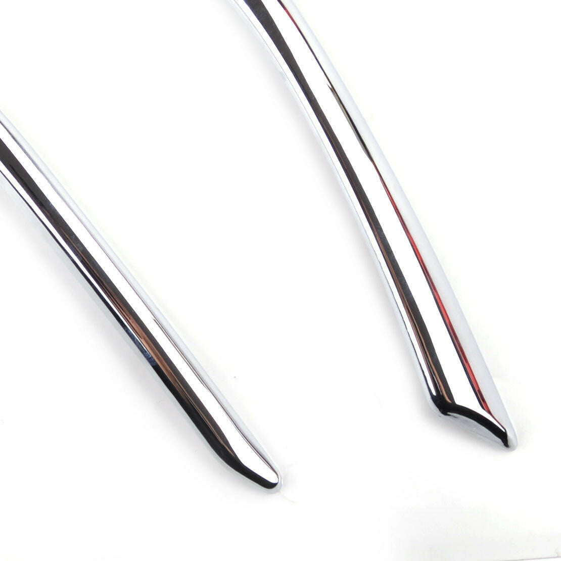 2Pcs Fog Light Eyebrow Cover Trim Frame Fit For Mitsubishi Outlander 19-2020