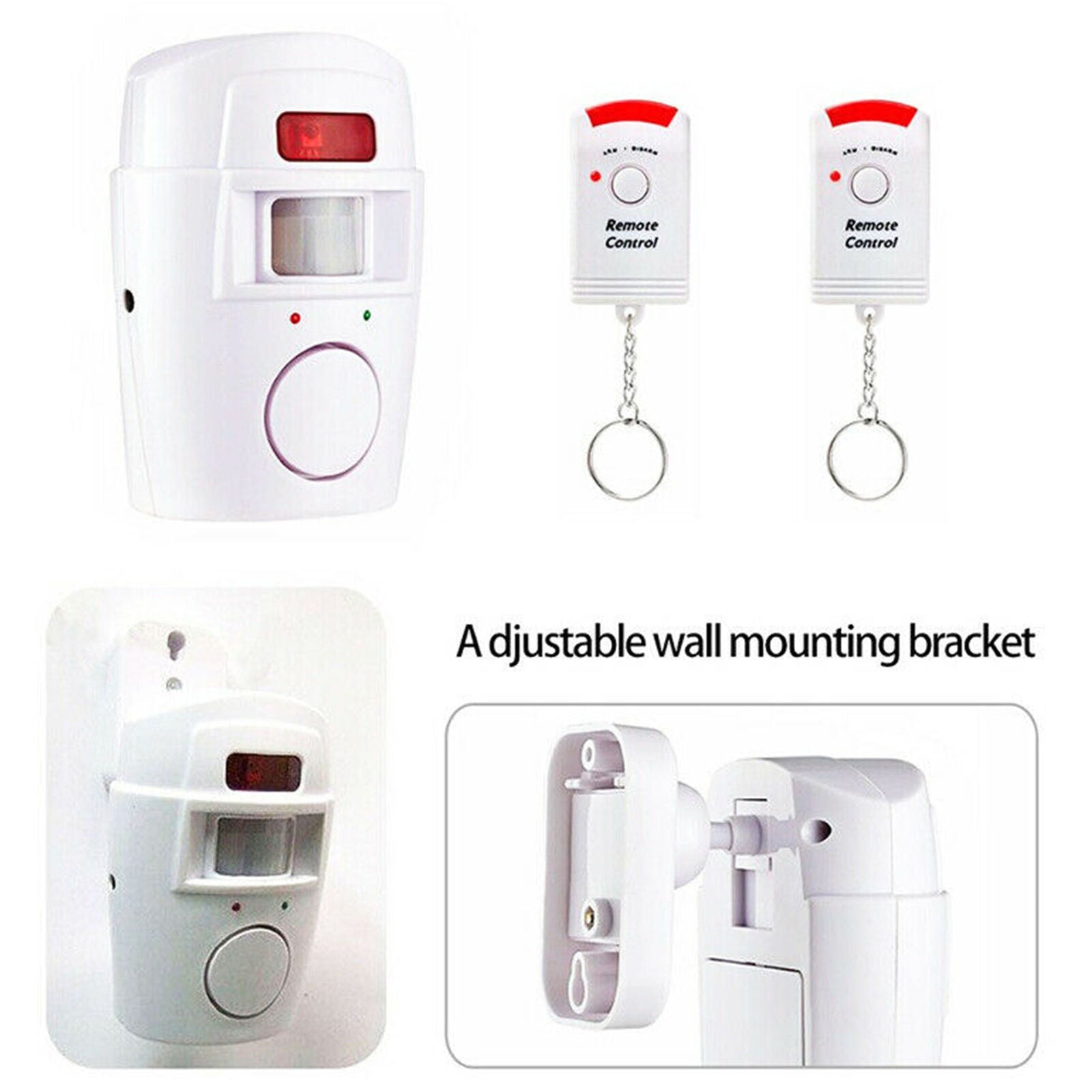 Home Security PIR MP Alert Infrared Sensor Anti-theft Motion Detector Alarm