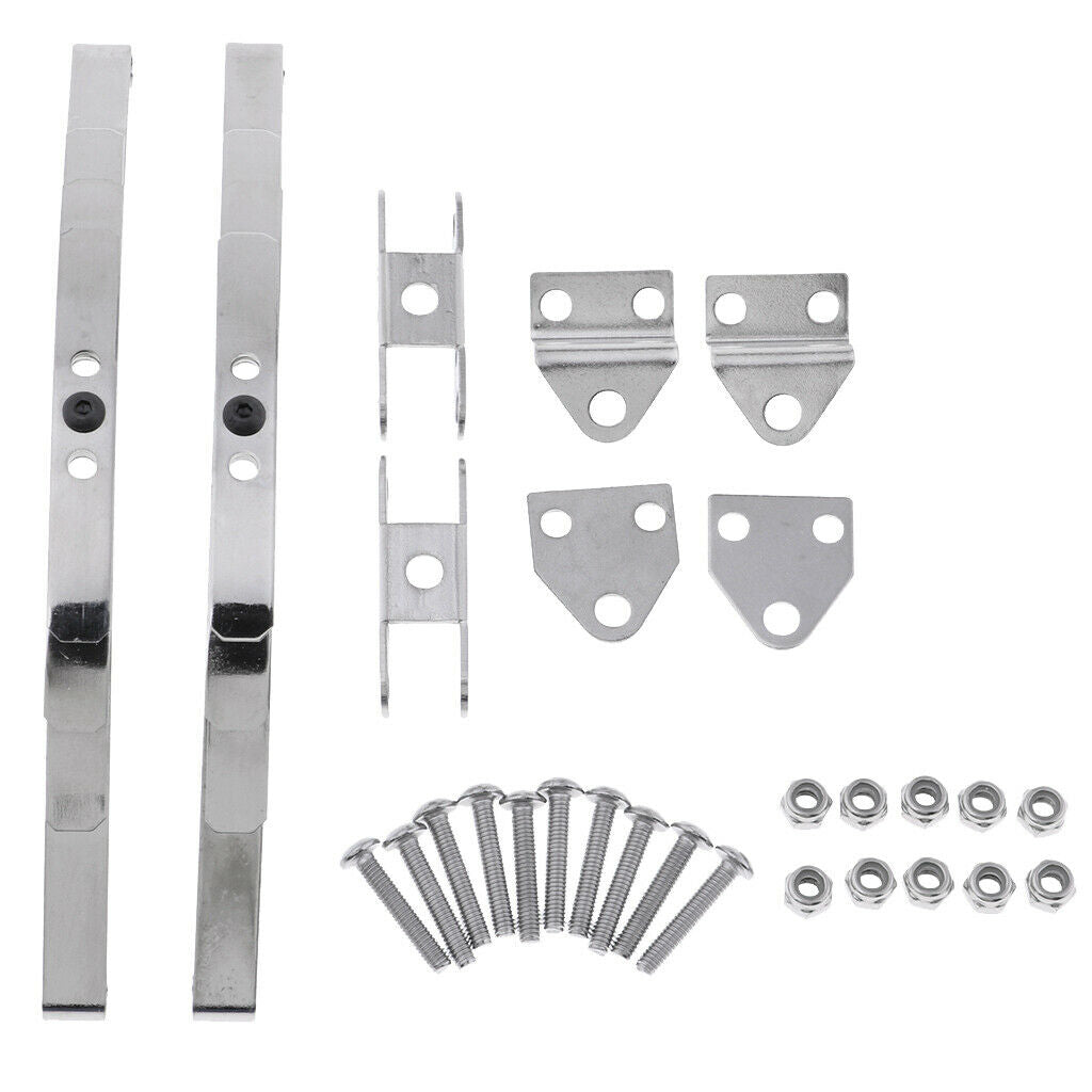 1/10 RC Cars Accessory Metal Suspension Leaf Spring Set for F350 TF1 TF2 D90