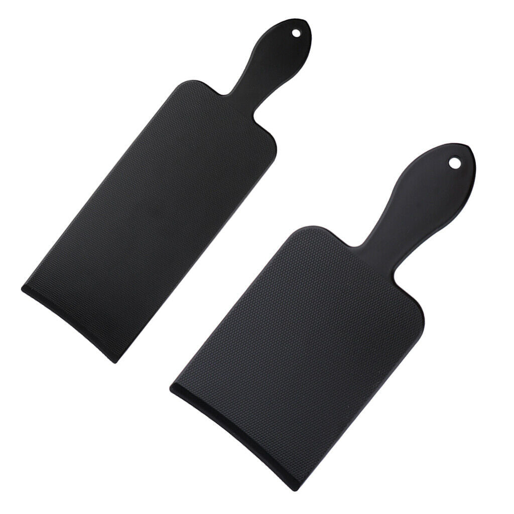 2 lot Professional Barber Plastic Dyeing Highlight Tinting Board Spatula