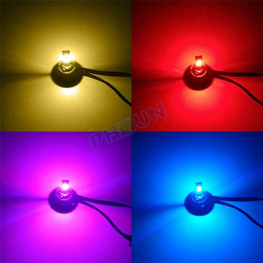 2Pcs 72W LED Car Headlight Bulb Kit H8 H9 H11 Phone Bluetooth Control DC 10V-30V