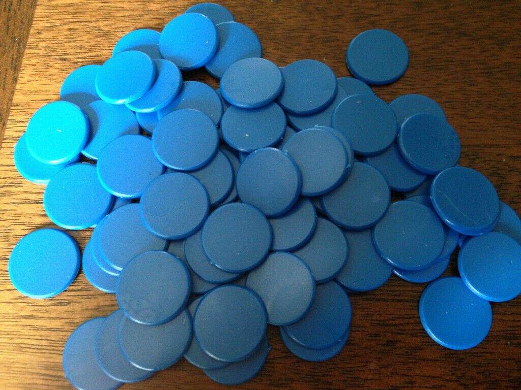 400pcs Plastic Opaque Board Game Counters Winks Numeracy Teaching Chips