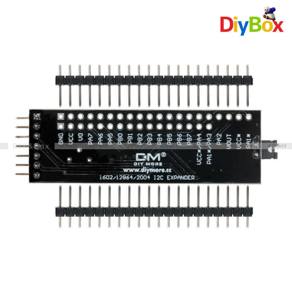 5V 1602/2004/12864 IIC/I2C LCD Serial Interface MCP23017 Expander for Arduino