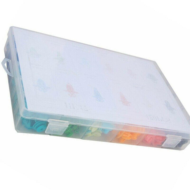 420Pcs Car Body Door Fender Bumper Trim Rivets Clip Retainer Fastener Assortment